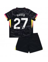 Chelsea Malo Gusto #27 Alternativní dres pro děti 2024-25 Krátký Rukáv (+ trenýrky)